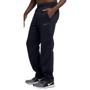 Nike Therma Dri-Fit Black Fleece Lined Sweatpants Joggers 932253  Men LARGE
